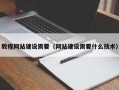 合肥教程网站建设需要（网站建设需要什么技术）